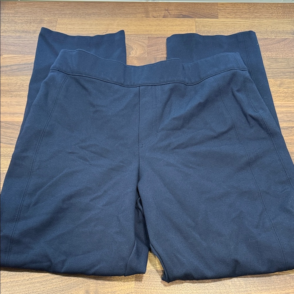 SPANX Navy Wide Leg Pants